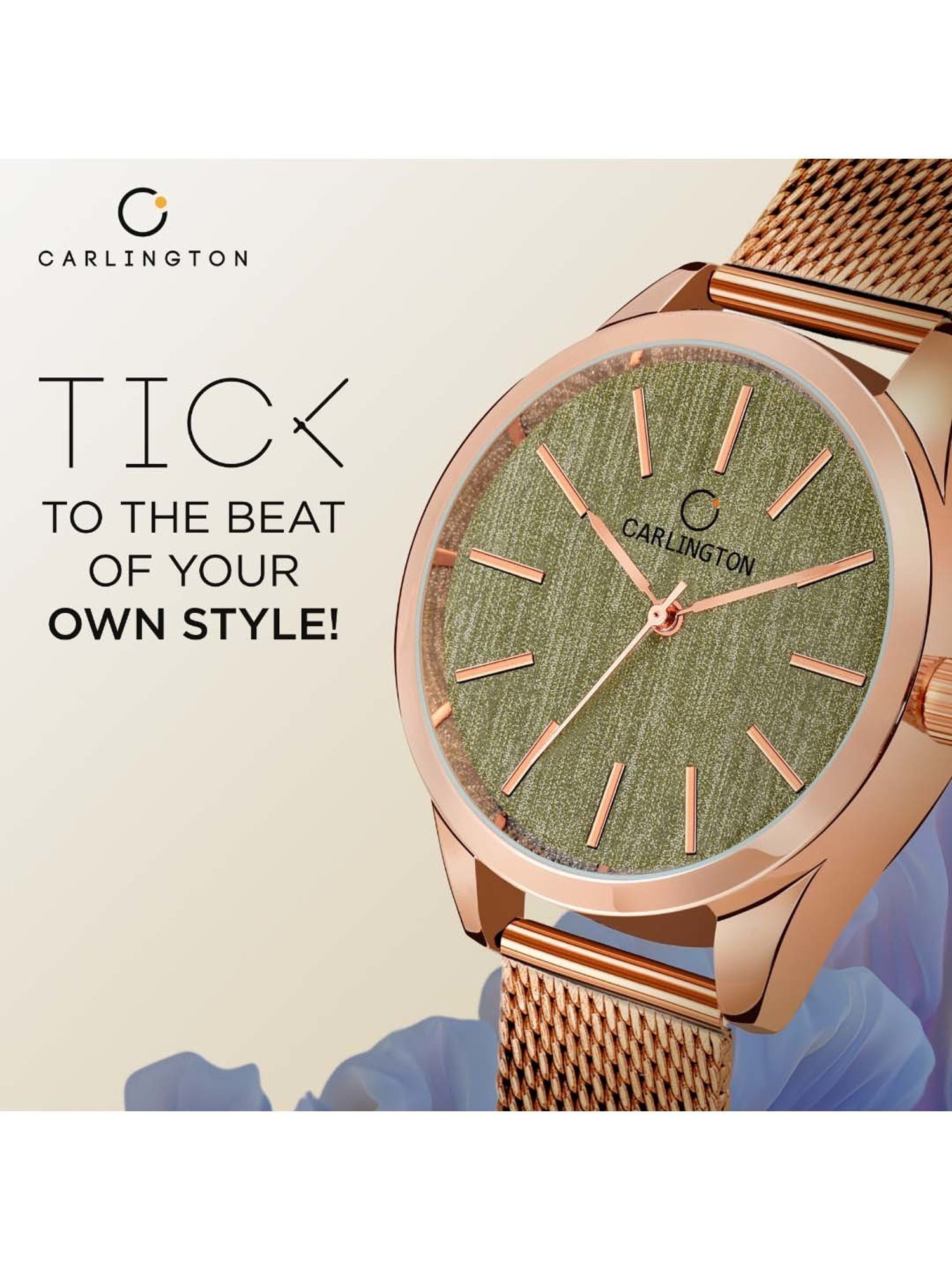 CARLINGTON CT 2001 Analog Watch for Women