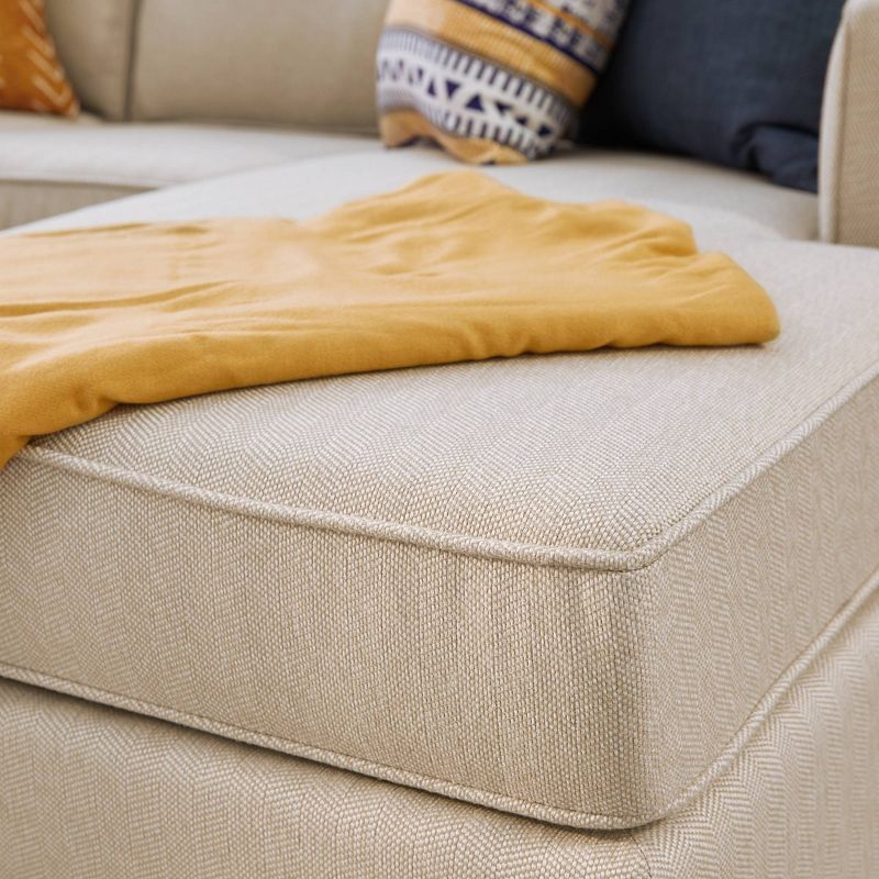 Lincoln Sectional Beige - True Seating