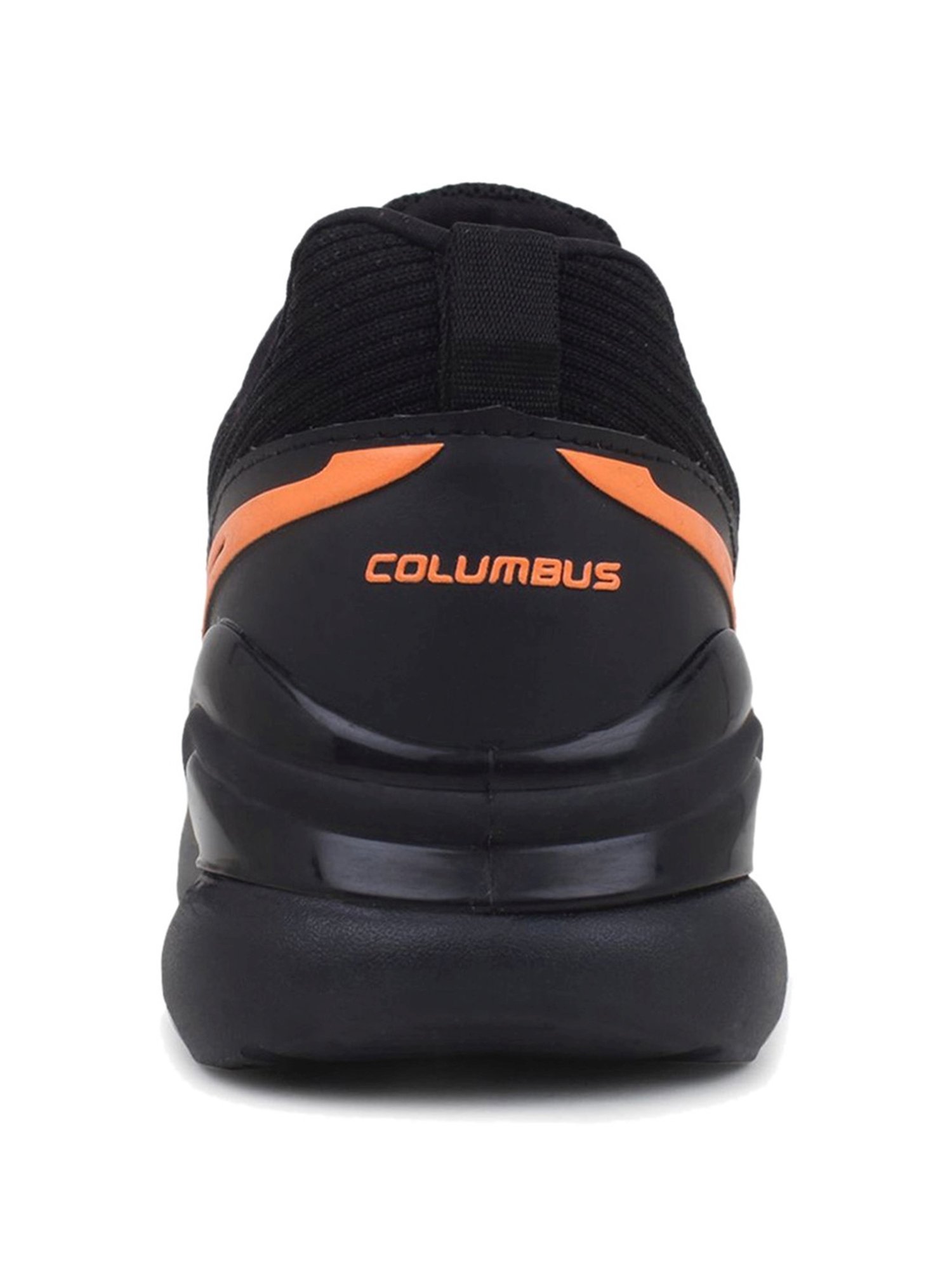 Columbus Men's Black Running Shoes