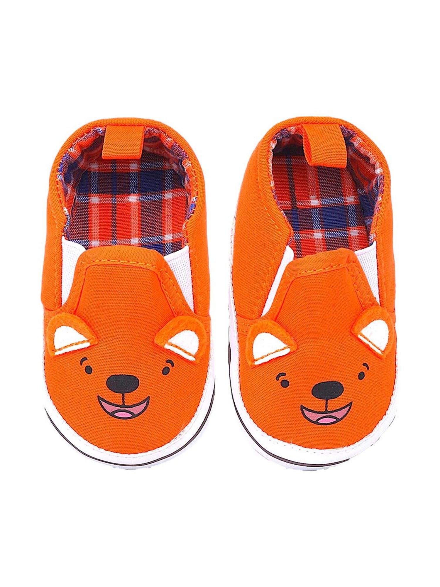Baby Moo Kids Orange Casual Slip-Ons