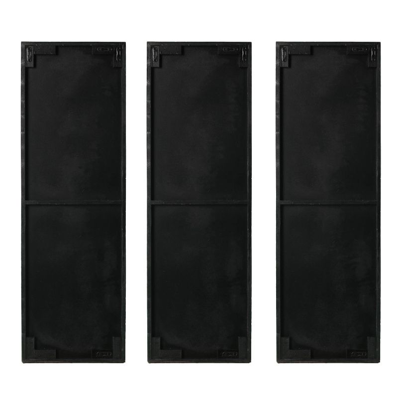 Set of 3 Thameda Decorative Wall Panels Silver - Southern Enterprises