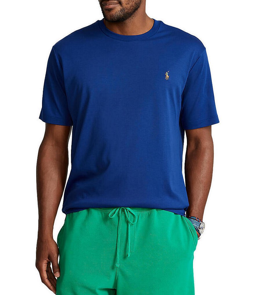 Murano Big & Tall Liquid Luxury Interlock Short-Sleeve Crew Tee