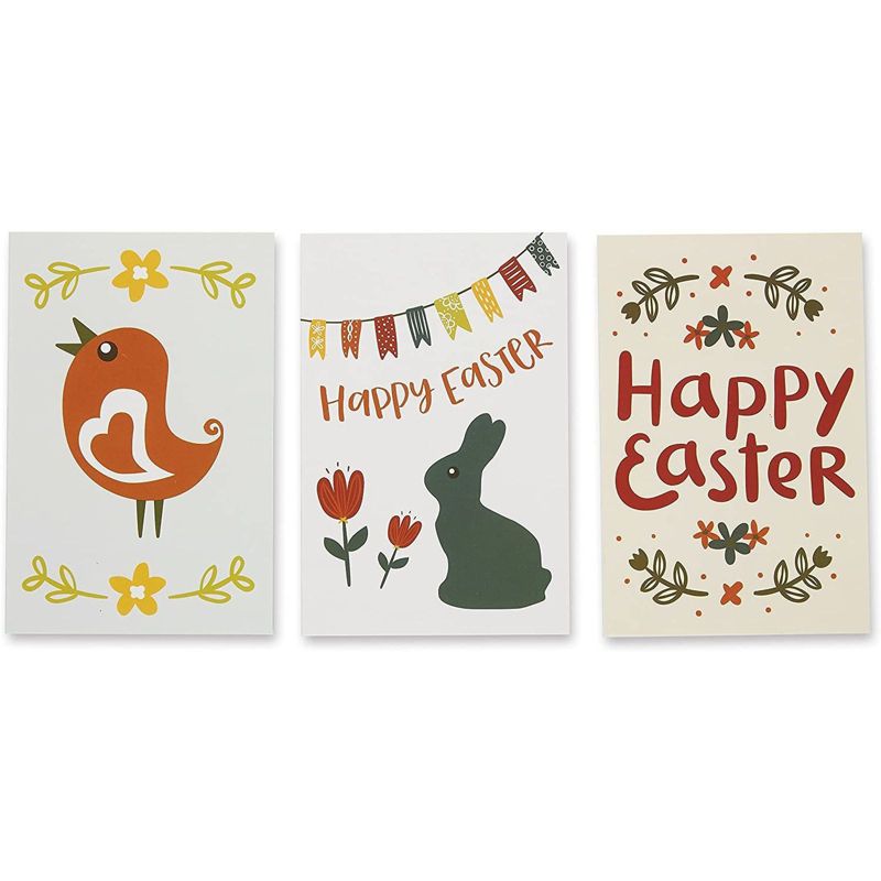 White Card Stock Half Fold Greeting Cards for DIY Craft, Notes, Glossy and Matte (8.5 x 5.5 In Folded, 100 Sheets)