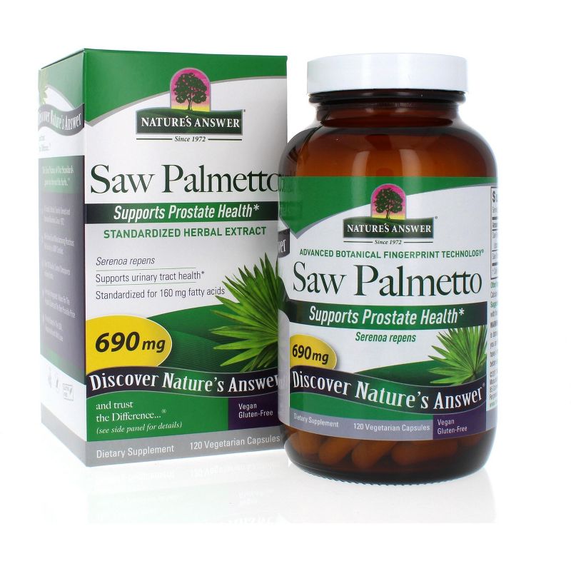 Nature's Answer Saw Palmetto Capsules-120 ct