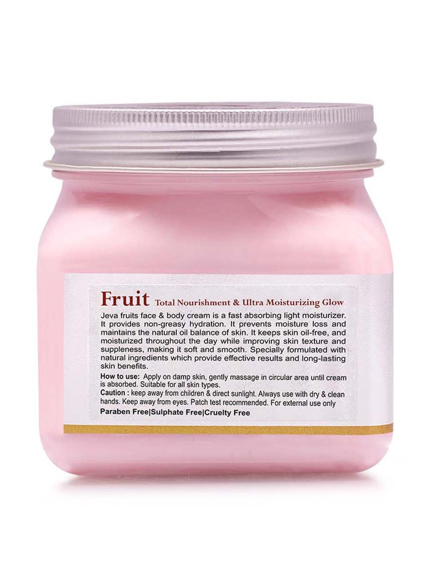 Fruit Total Nourishment & Ultra Moisturizing Cream - 380 ml