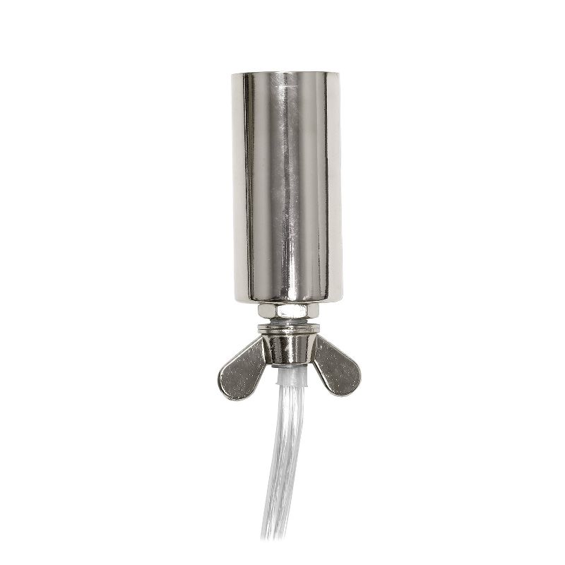 10" Elipse Crystal Ball Sequin Table Lamp Chrome - Elegant Designs