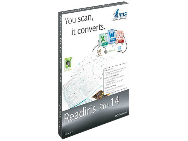 IRIS Readiris Pro 14 OCR for Mac OSX &nbsp;- Download
