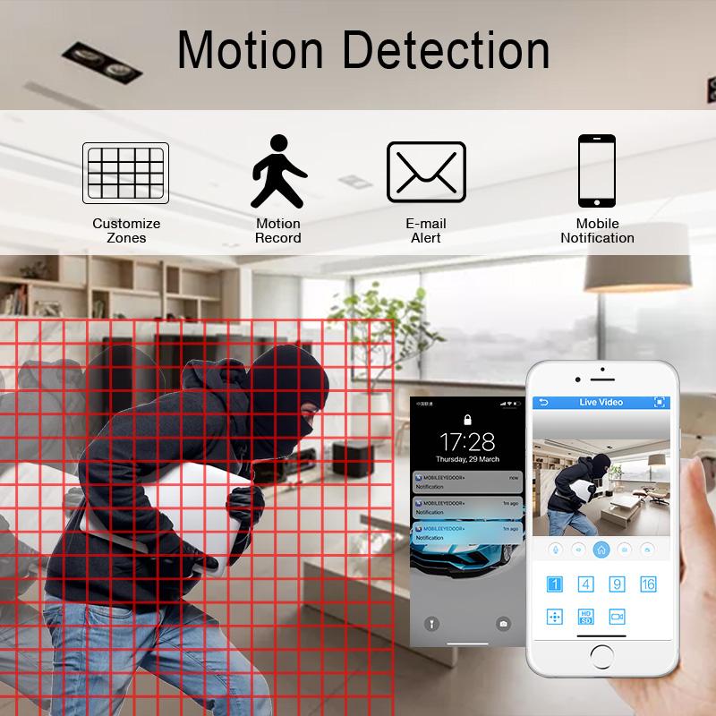 TMEZON Home Security Camera System 8 Channel 1080N Lite DVR and 8X 1080P HD Outdoor IP66 Weatherproof CCTV Cameras, Smart Playback, Instant Email Alert with Images, 8CH CCTV Survelliance Kit