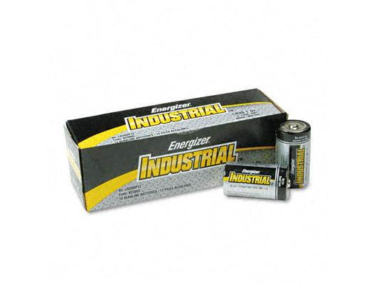 ENERGIZER Industrial 2050mAh 1.5V Size D Alkaline Battery, 12-pack