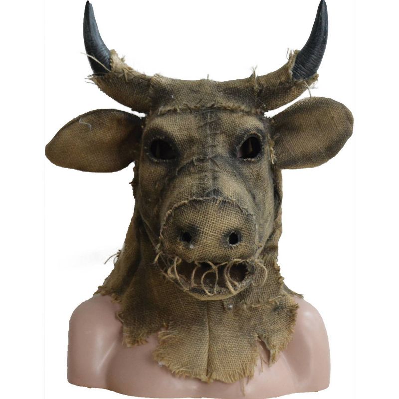 Kids' Scarecrow Bull Mask Halloween Costume One Size