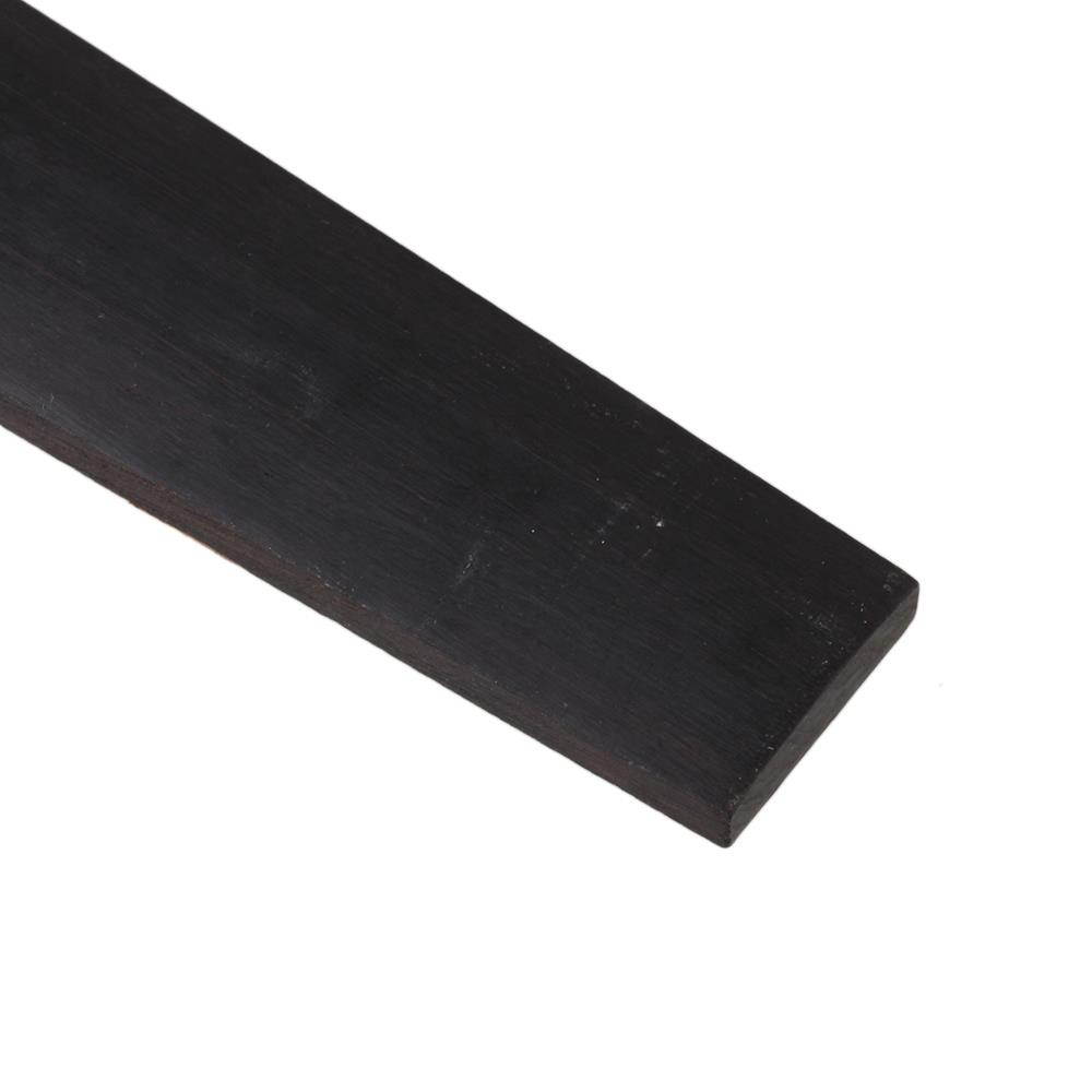 BQLZR Undyed Violin Ebony Fingerboard for 4/4 Violin 27cm Set of 20