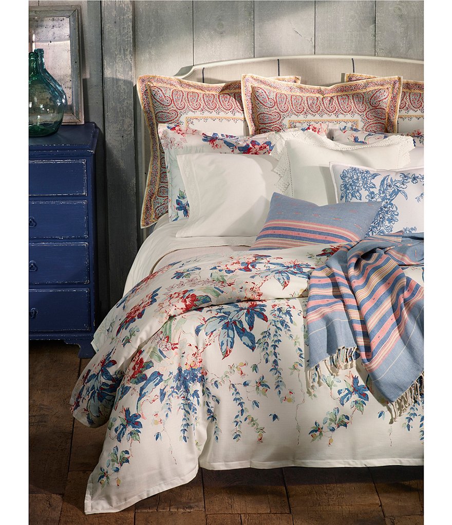 Ralph Lauren Veronique Collection Estelle Floral Duvet Cover