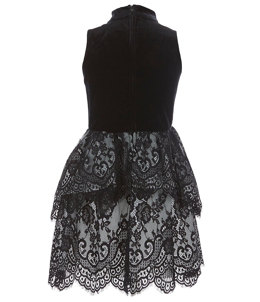 Us Angels Big Girls 6-14 Sleeveless Madison Embroidered Horsehair Communion Dress