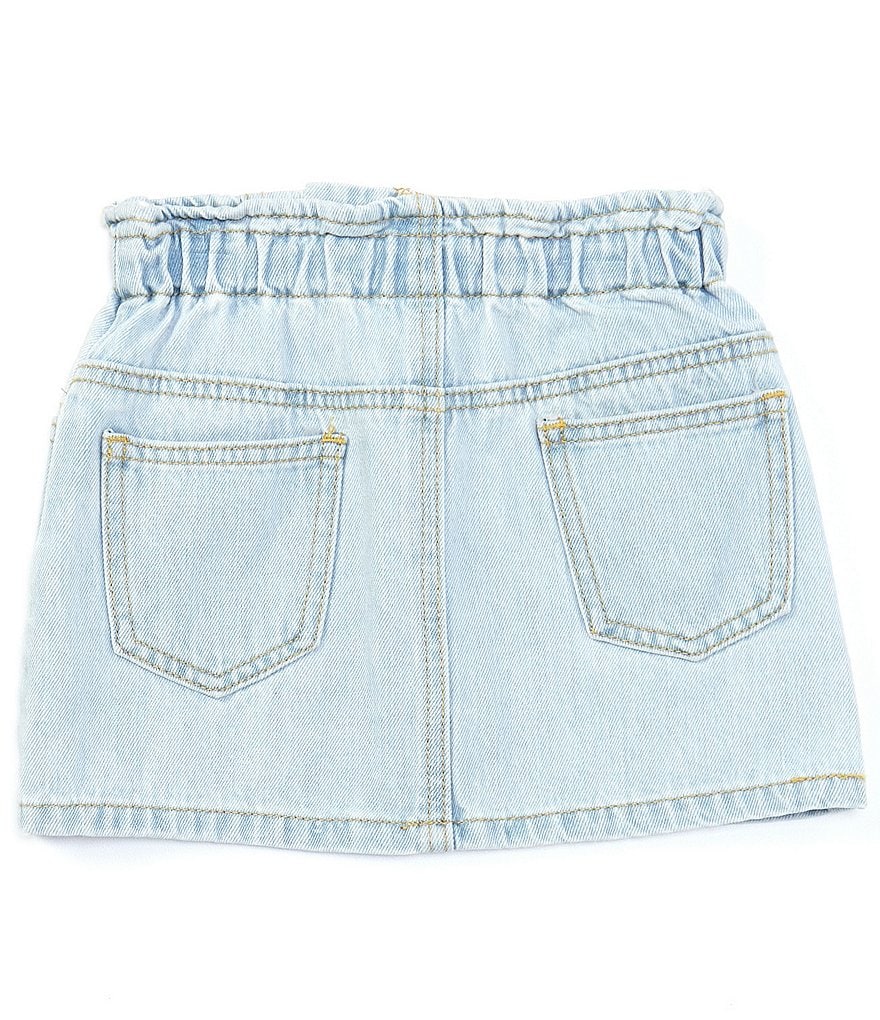 Edgehill Collection Little Girls 2T-6X Coordinating Lurex Stripe Woven Skirt