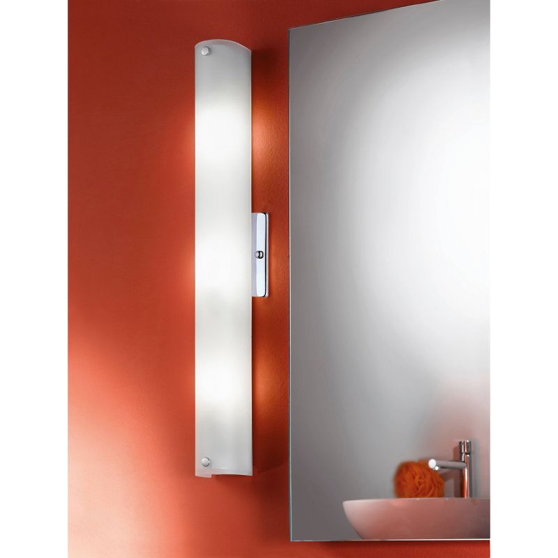 Mono - 3 Vanity Wall Light 23.25"L Chrome - Eglo