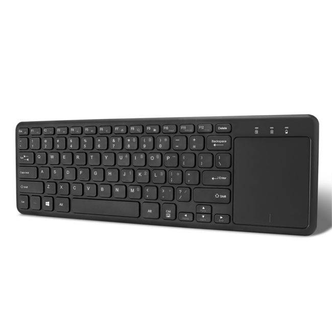 ADESSO WKB-4050UB ADESSO 2.4GHZ WIRELESS KEYBOARD, WITH SCISSOR SWITCH KEYS, LARGE BUILT-IN MULTI-