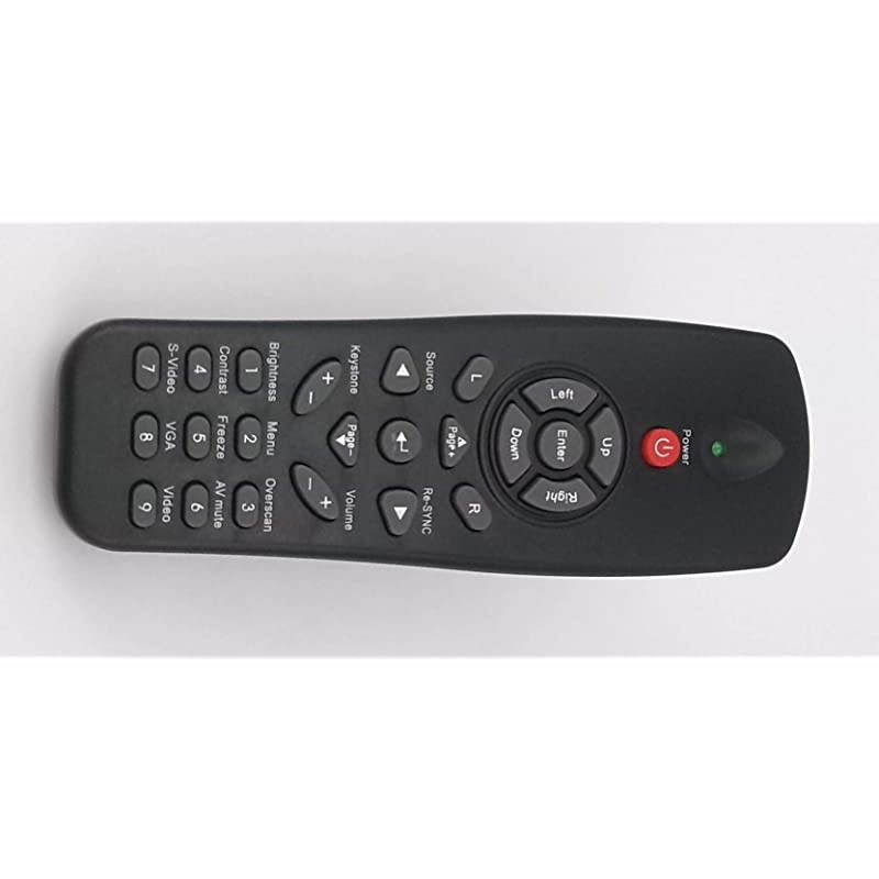 Generic Universal Compatible Replacement Projector Remote Control Fit For OPTOMA BR3043N EW674N DW674 EX774N EX762 TW675UTI3D TX779P3D EW610ST EX520 EP7155 Projector 365 Days Warran