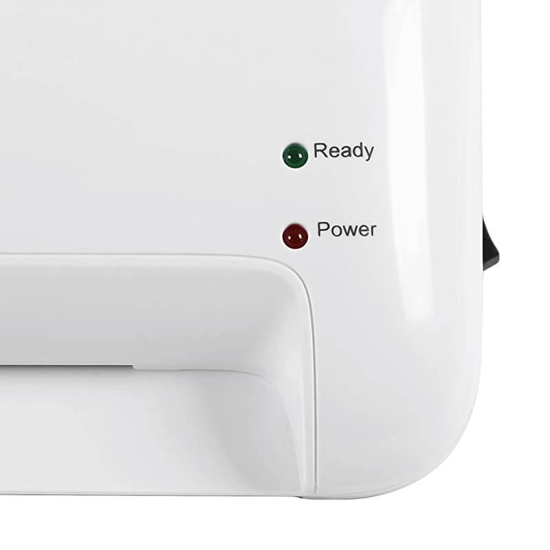 AL9 9" Thermal Laminator and 20 Laminator Pouches (White)