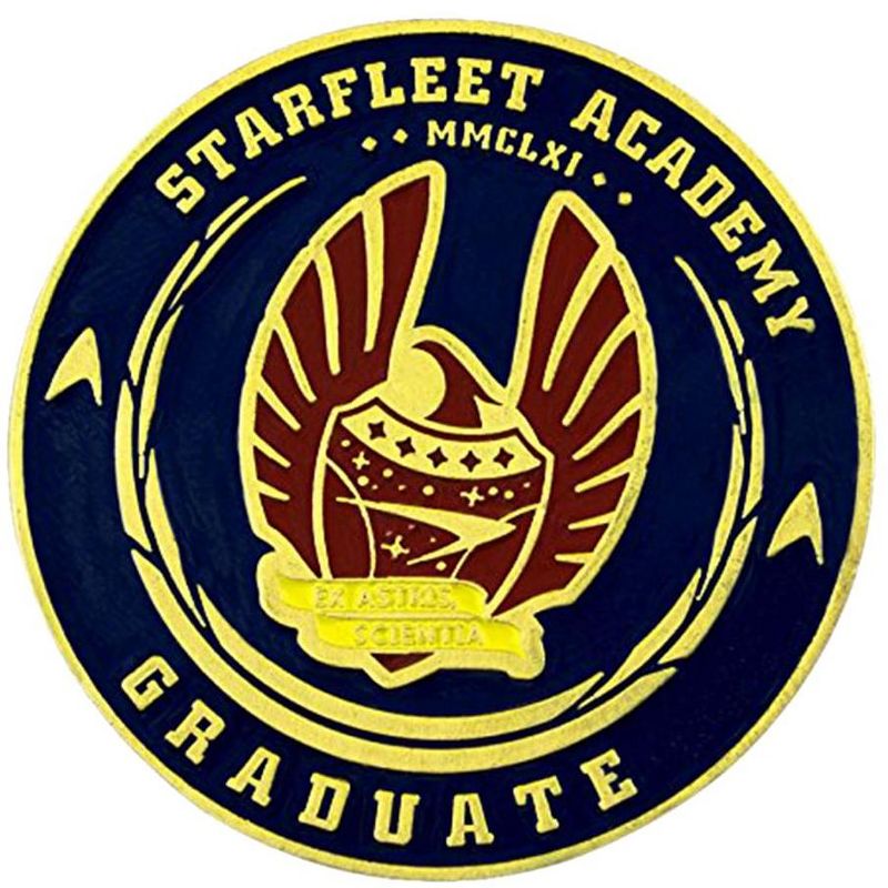 Quantum Mechanix Star Trek 50th Anniversary Challenge Coin