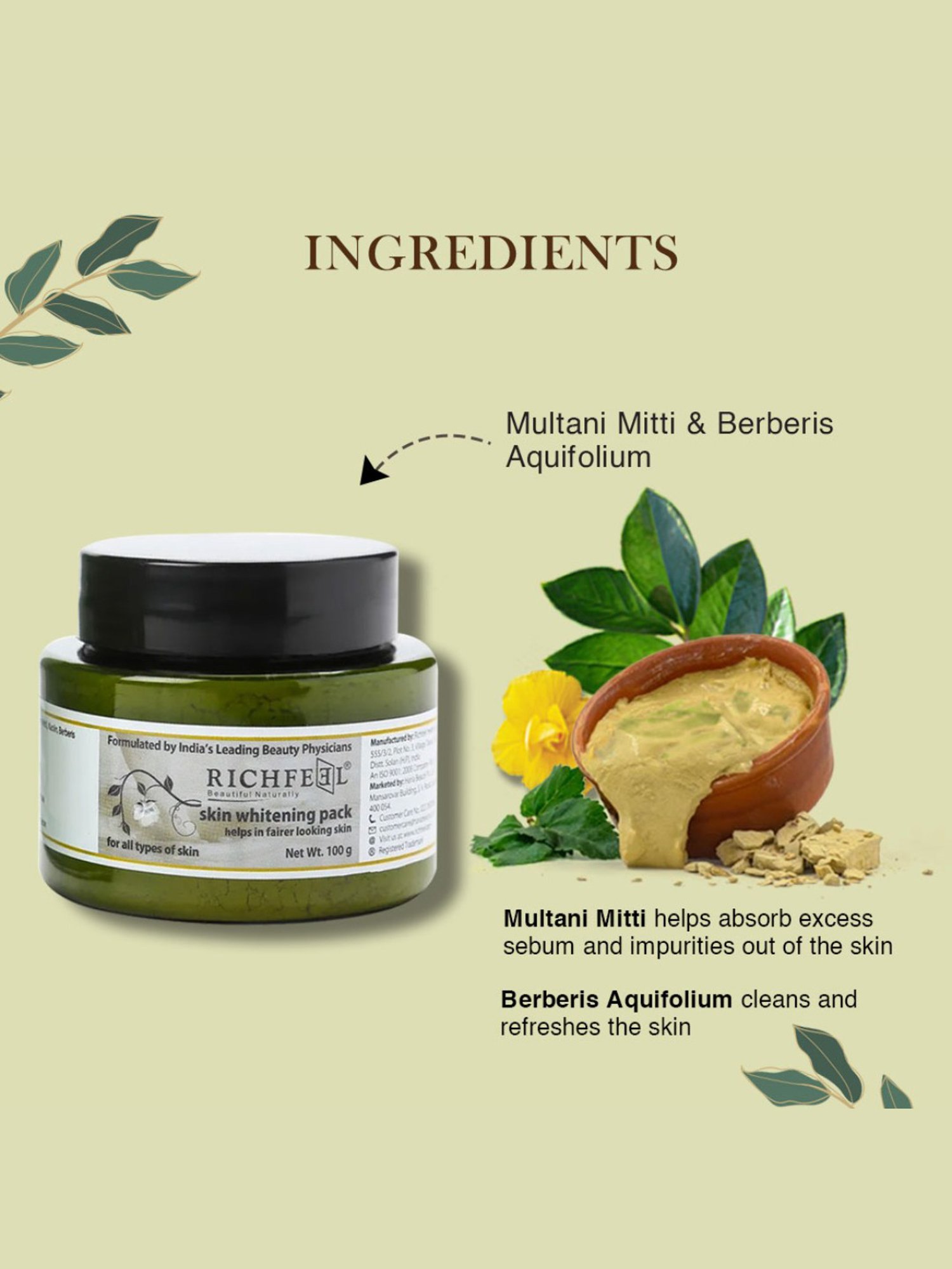 Richfeel Skin Whitening Pack - Pack of 2