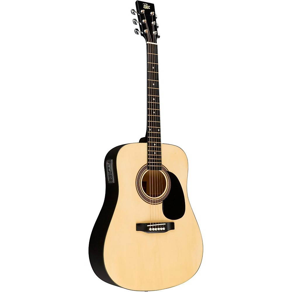 Rogue RA-090 Dreadnought Acoustic-Electric Guitar Natural