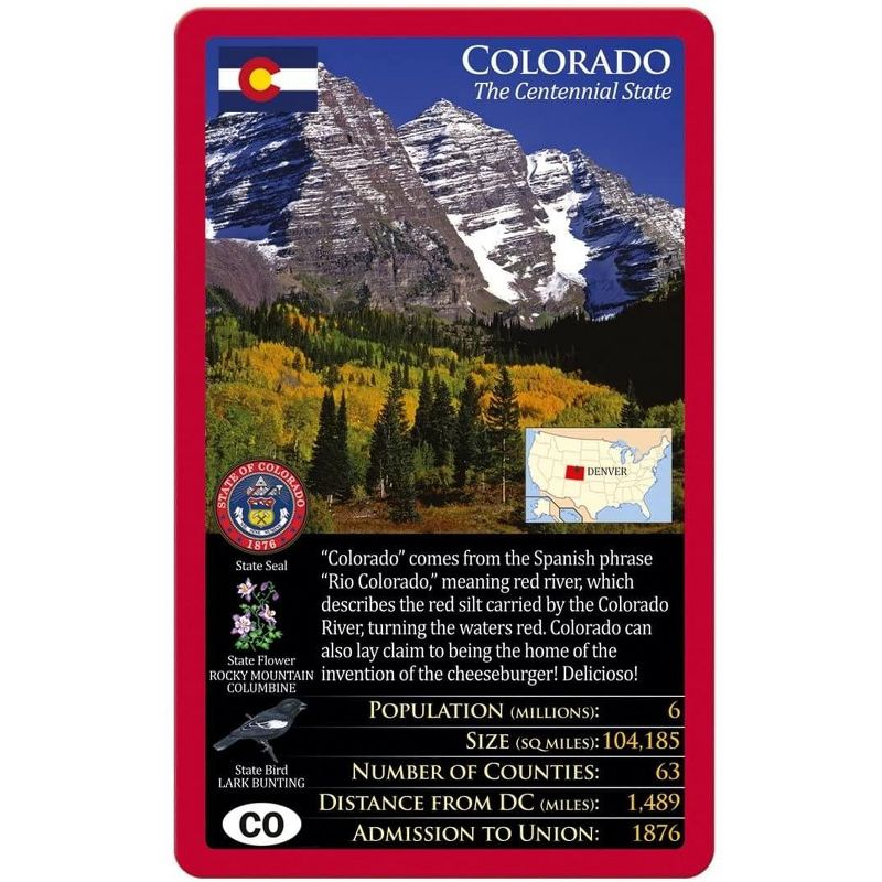 Top Trumps The United States Top Trumps Card Game