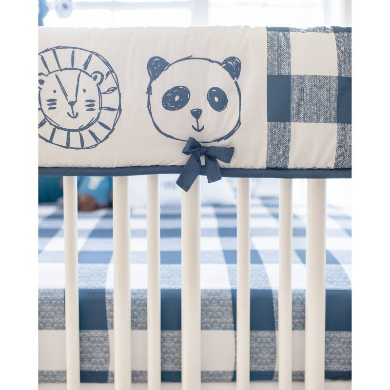 My Baby Sam Animal Parade Crib Bedding Set - 9pc