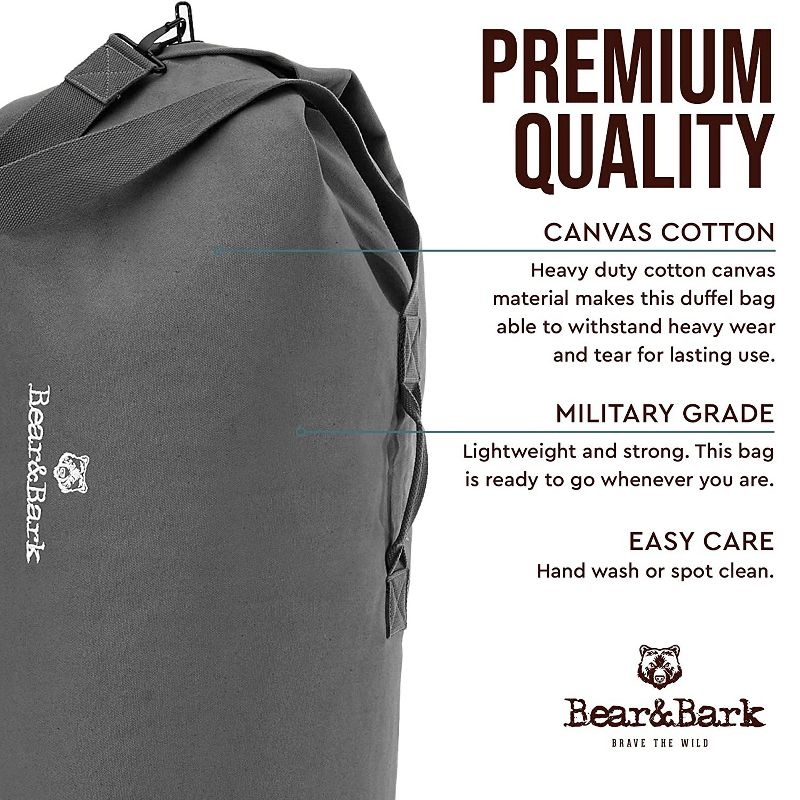 Elf Stor 30" Supreme Canvas Holiday Christmas Wreath Storage Bag