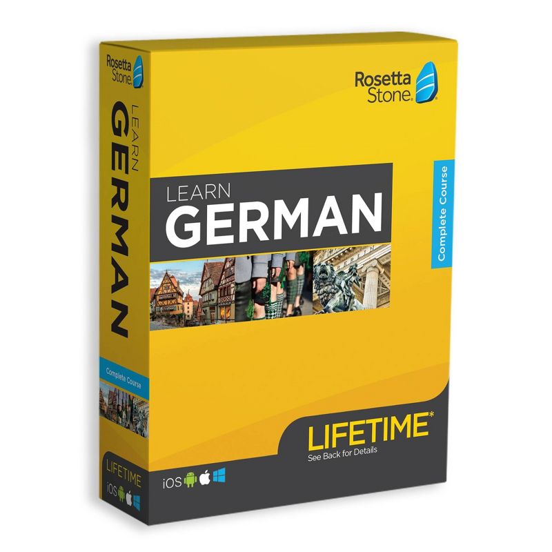 Rosetta Stone Lifetime German (Hardcover)