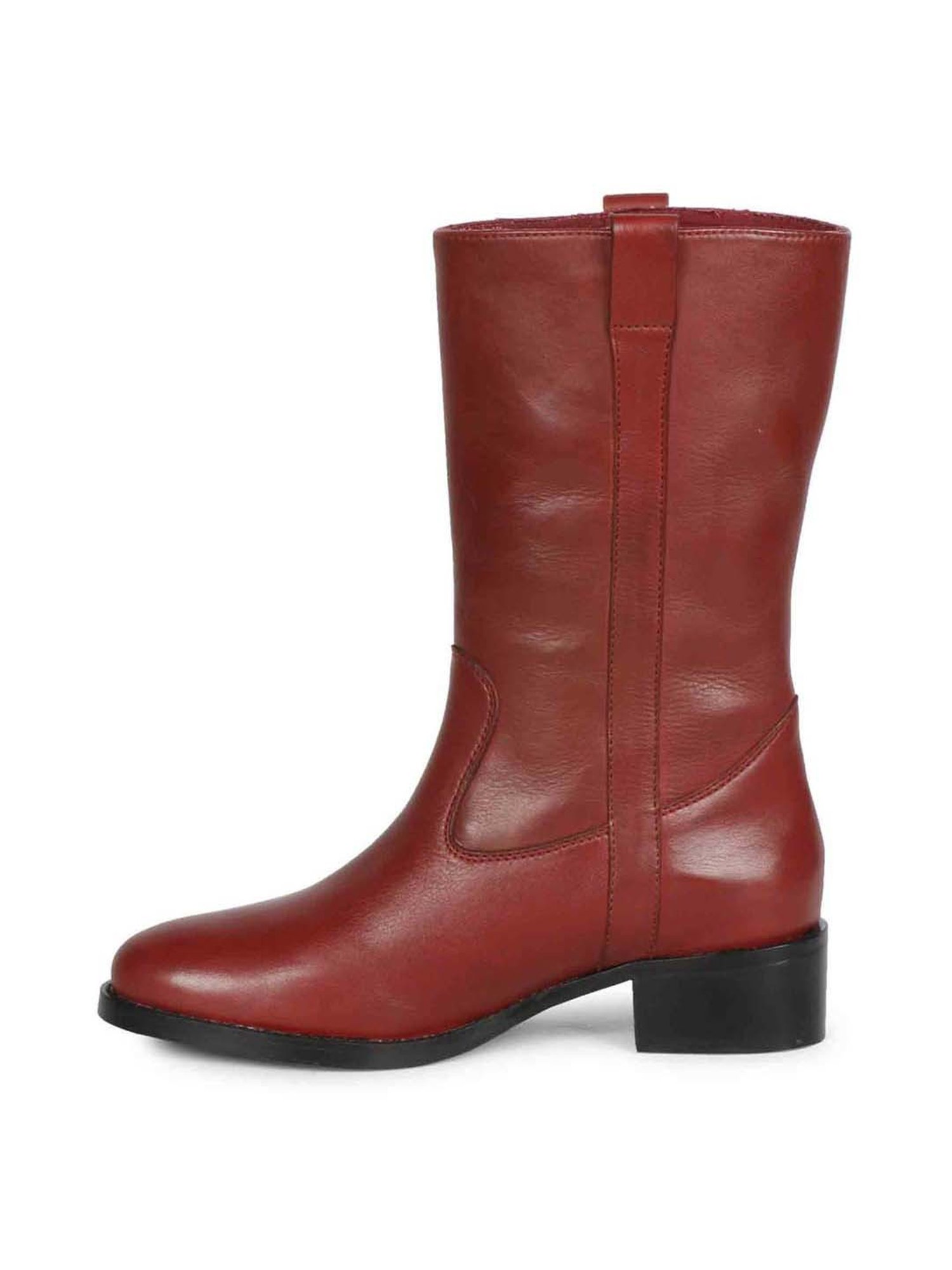 Saint G Women's Ines Florian Burgundy Booties