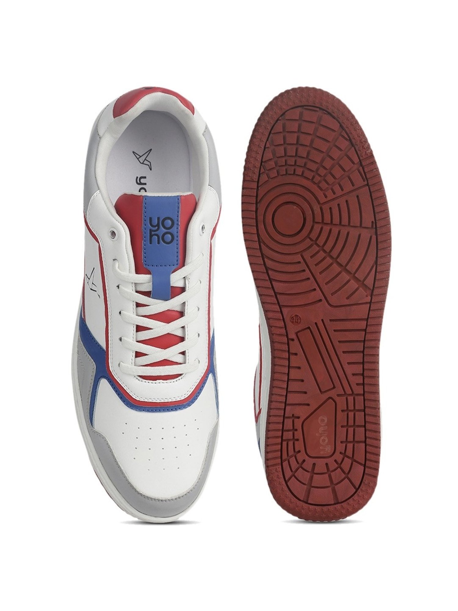 Yoho Men's Multicolor Casual Sneakers