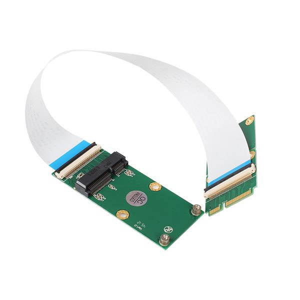 Flexible Mini PCI Express PCI-e Mini Card Extender 52pin Extension FFC Cable