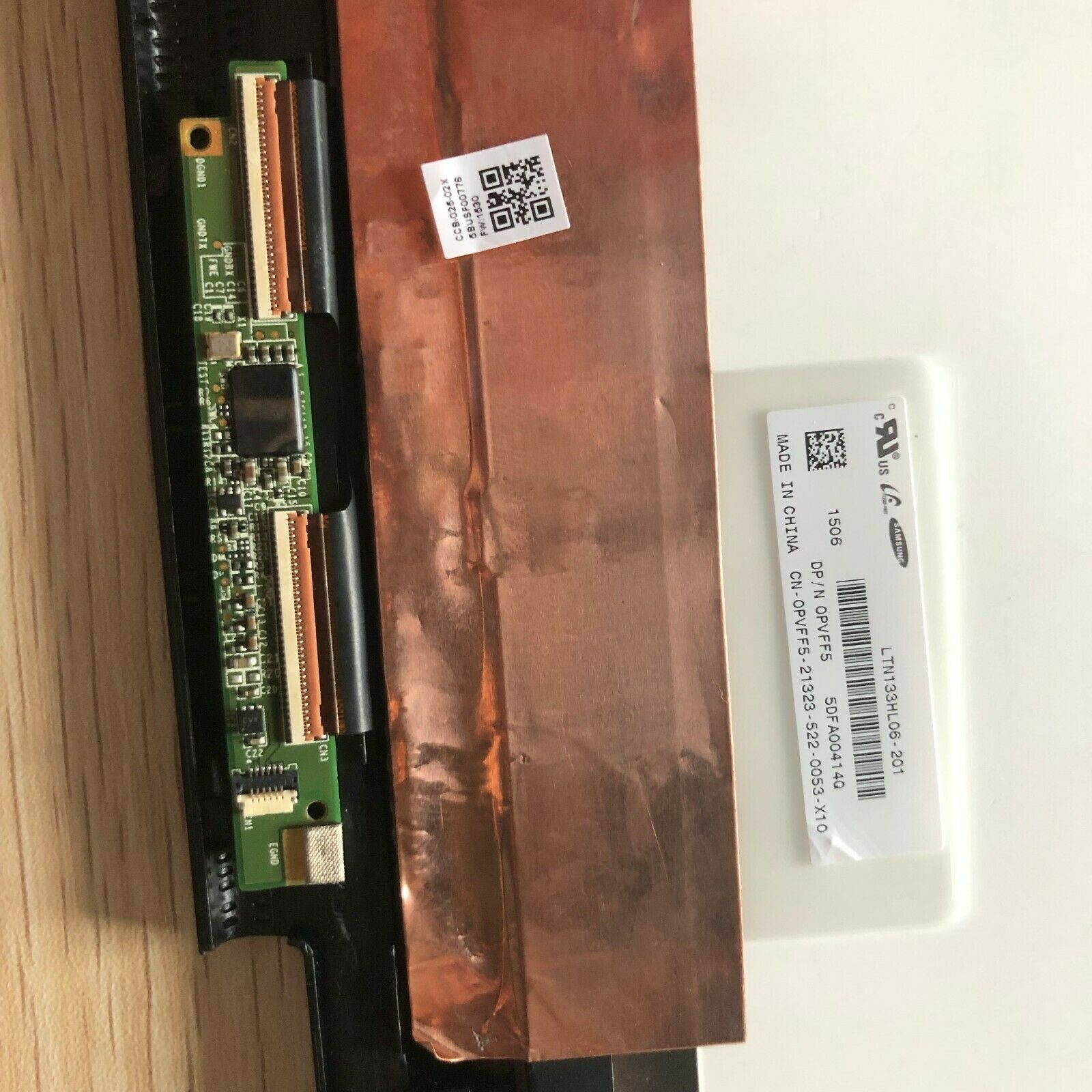 For Dell Inspiron 13 7000 Series  LCD Display Touch Screen Digitizer Assembly WITH FRAME