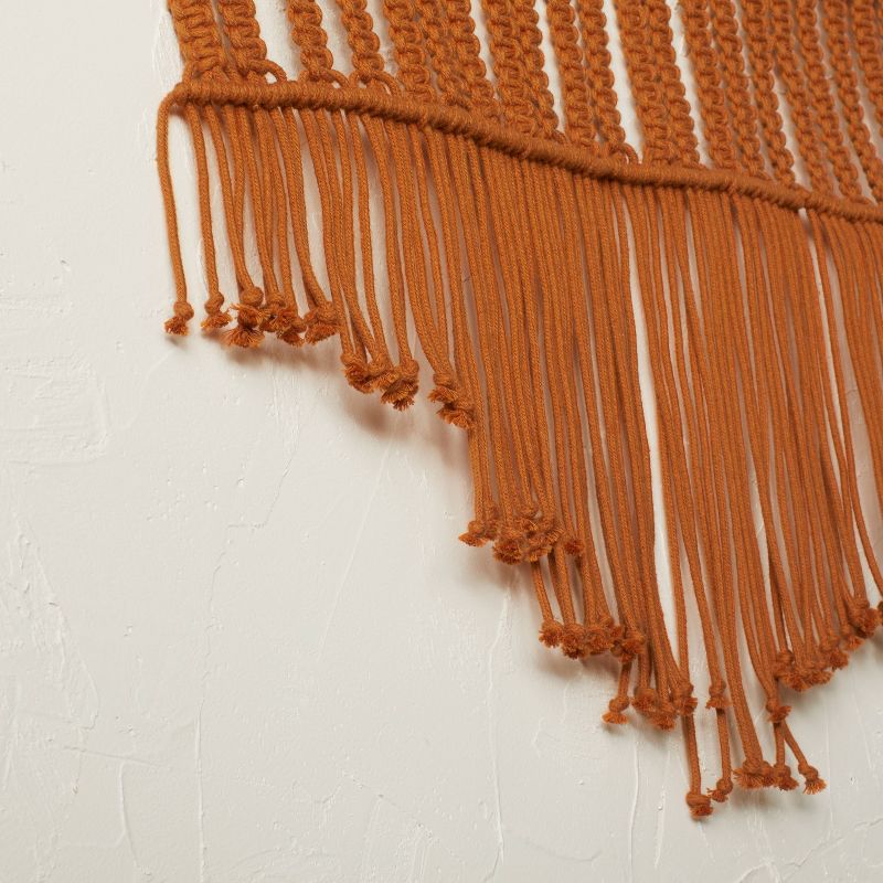 25" x 35" Macrame Wall Hanging Brown - Opalhouse™ designed with Jungalow™