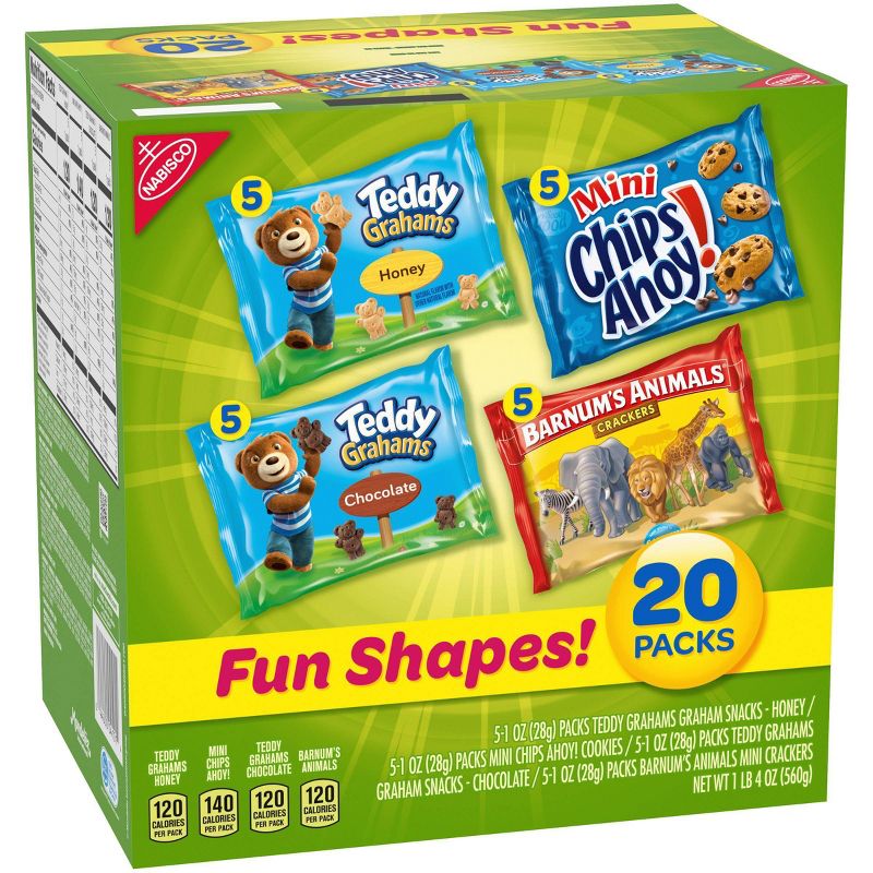 Nabisco Fun Shapes Cookies & Crackers Mix - 20oz
