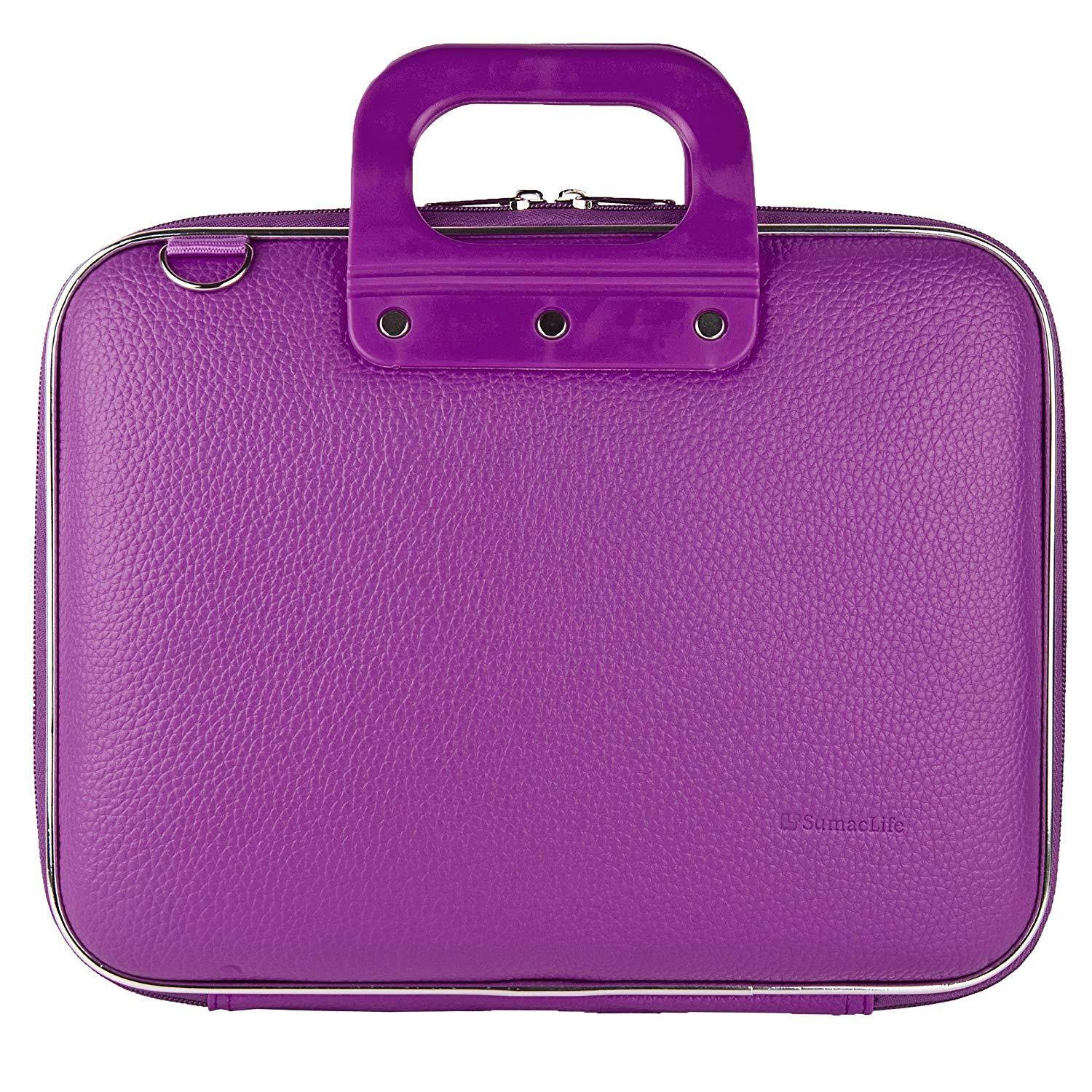 SumacLife Violet Nostalgic Cady Carrying Case Bag for LG G Pad X II/X/II 10.1"