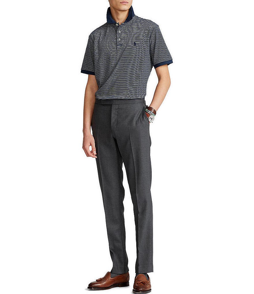 Cutter & Buck Big & Tall Prospect Textured Performance Stretch Short-Sleeve Polo Shirt