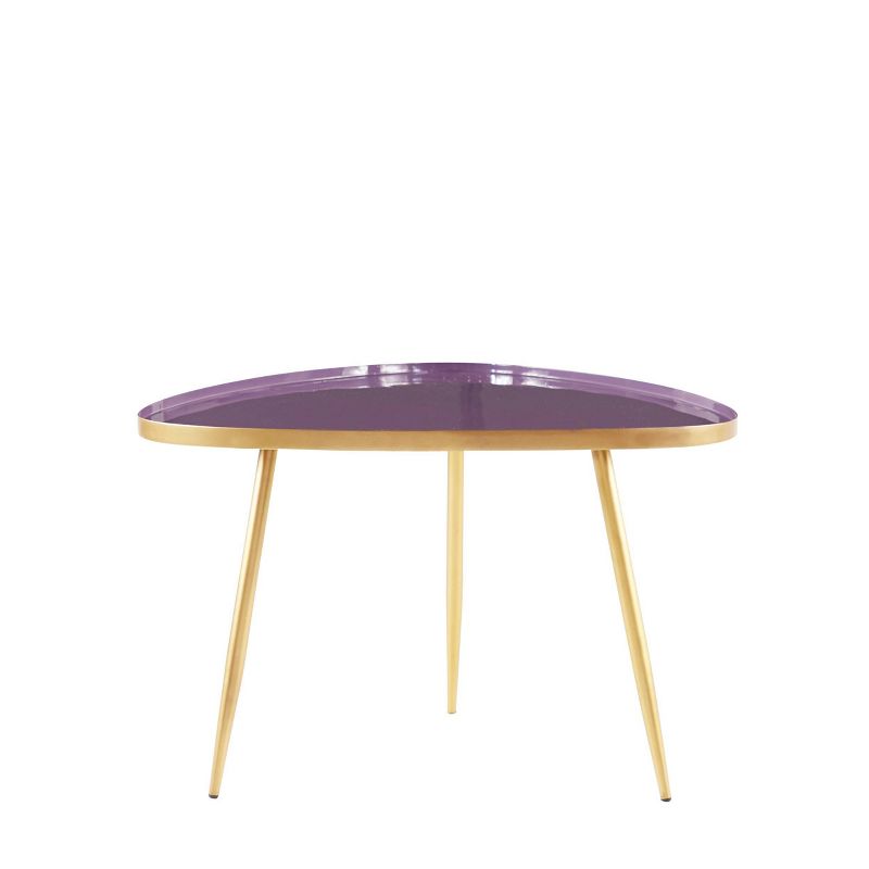 Sheldon Round Coffee Table - Black - Courtyard Casual