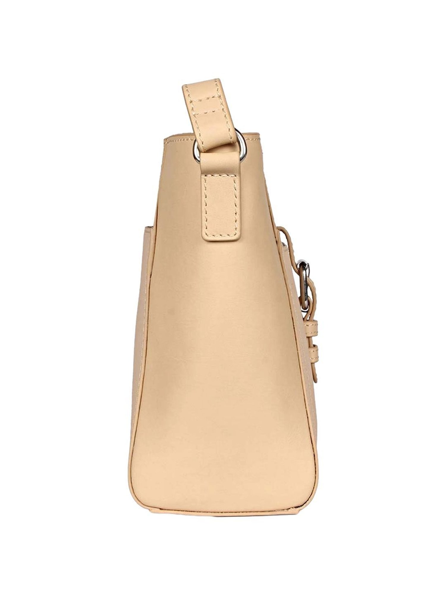 Saint G Pink Solid Medium Sling Handbag