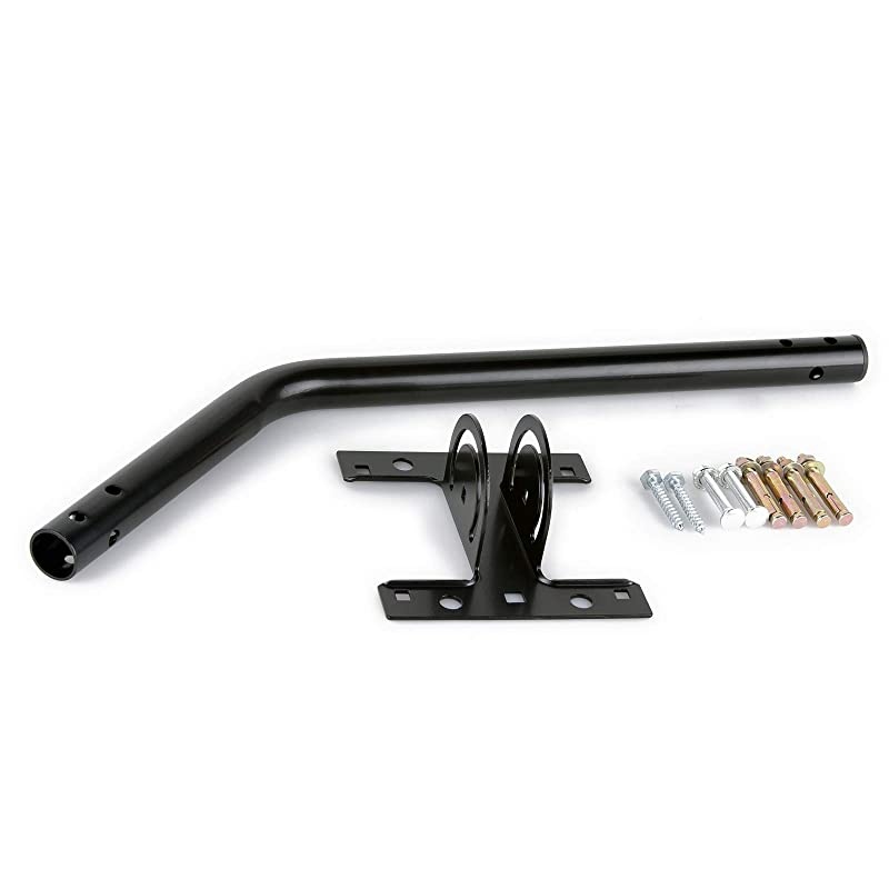 Star Adjustable Mounting Pole Antenna Mount Outdoor TV Antenna Universal Weather Proof Attic Mount Brackets Easy Installation and Solid Structure