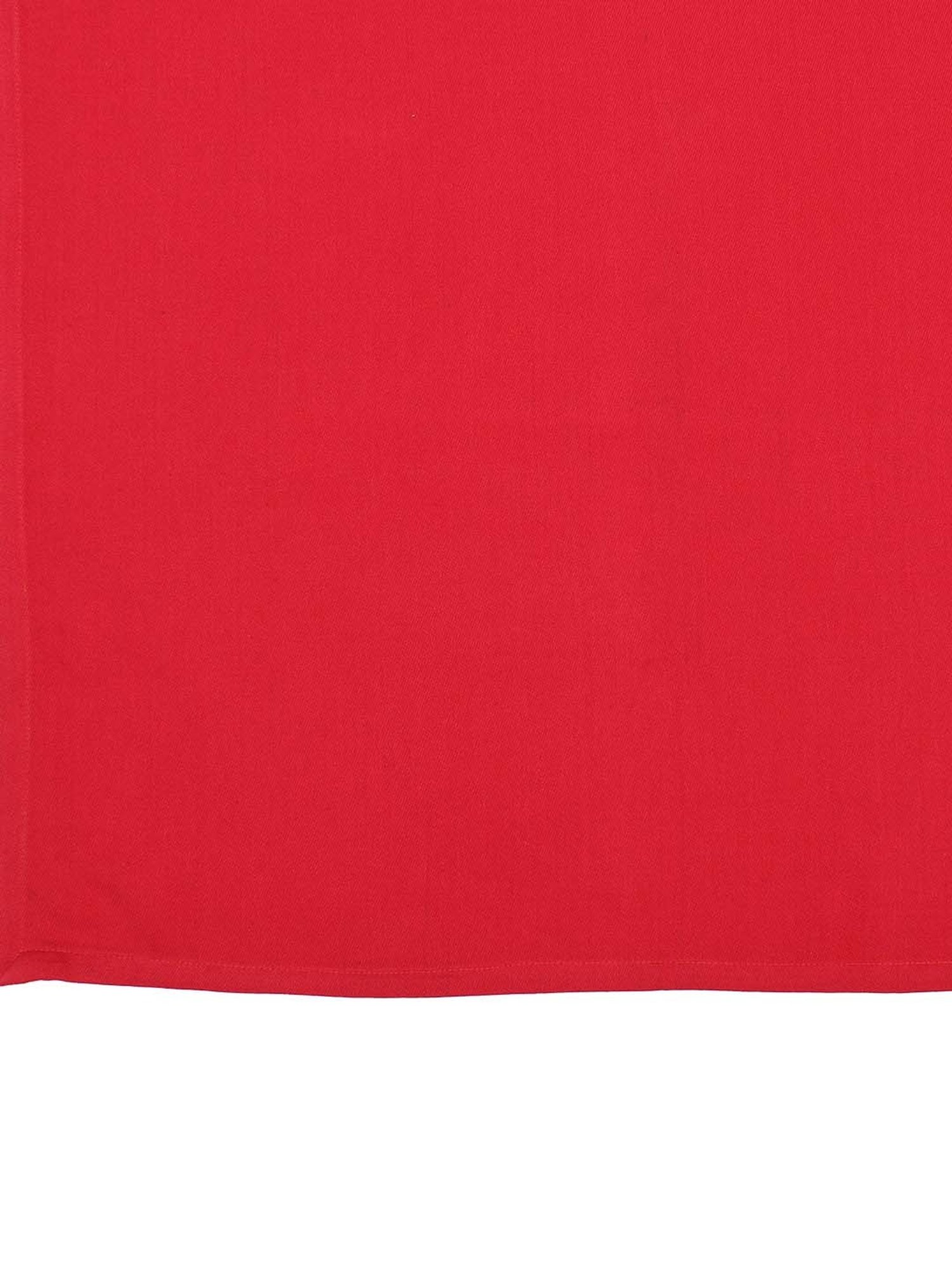 House This Palash Red 100% Cotton Table Cover - Set of 1