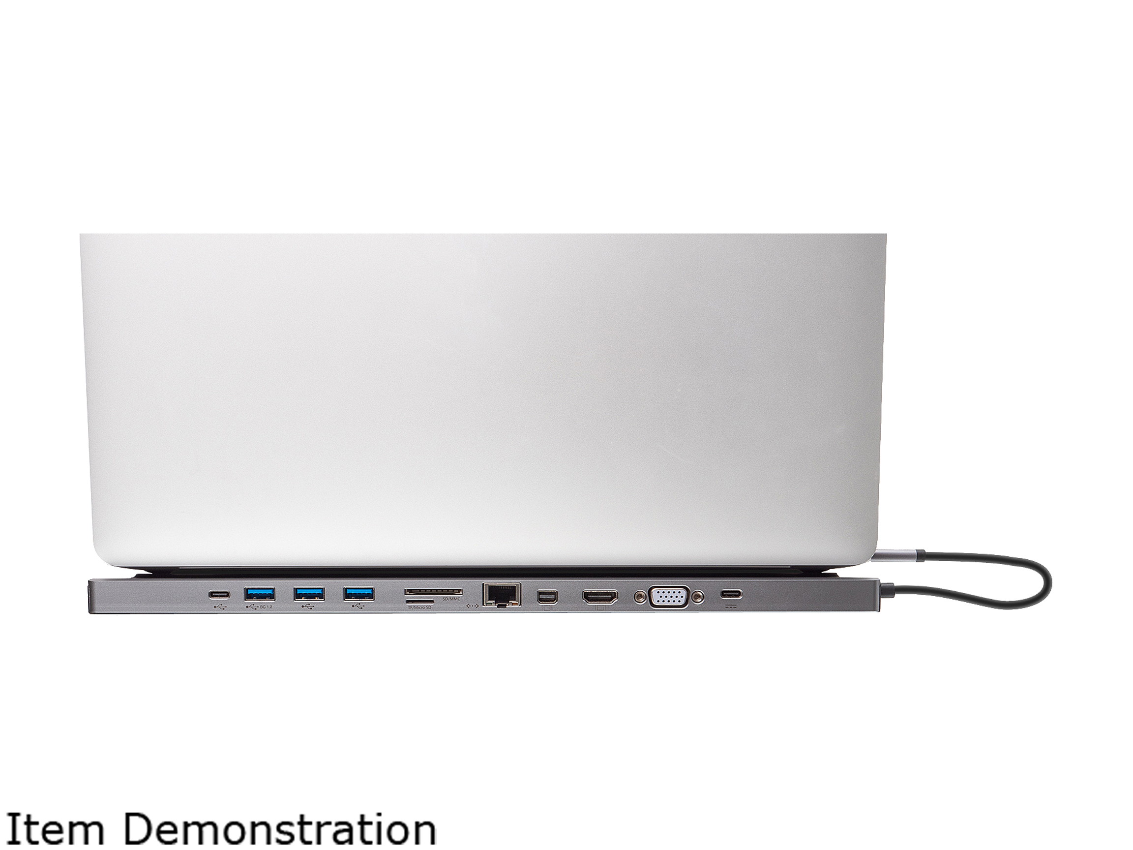 MiniDP Video Dock with USB 30 LAN Hub Black Mini DisplayPort to HDMI or DisplayPort 2port USB hub with 1 Gigabit Ethernet port for Macbooks Surface Pros and DellAsusLenovoHP Laptops JUH30412S1