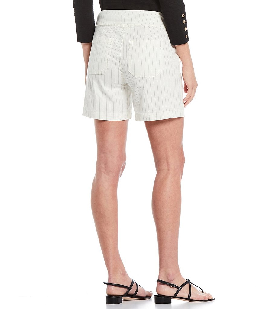 Westbound Petite Size the PARK AVE fit Indigo Skimmer Shorts