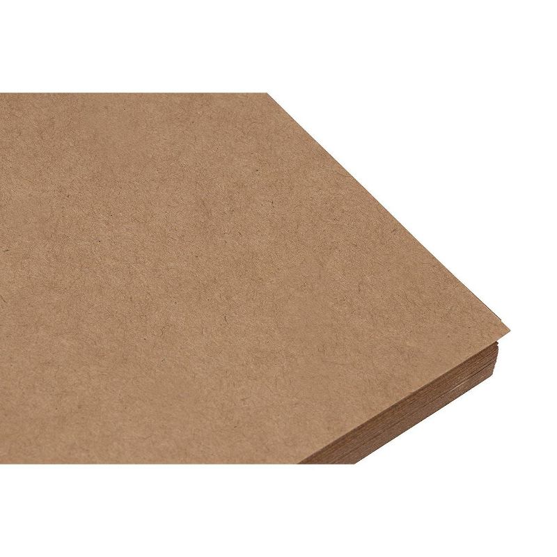 96-Sheet Kraft Stationery Papers, Legal Sized, 120GSM, Perfect for Arts, Crafts & Printing, 8.5 x 14", Brown