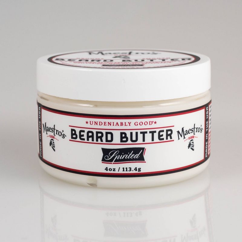 Maestro's Classic Beard Butter Spirited Blend - 4oz