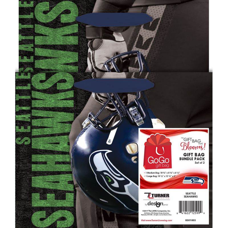 Seattle Seahawks Gift Bag, by Lang Companies