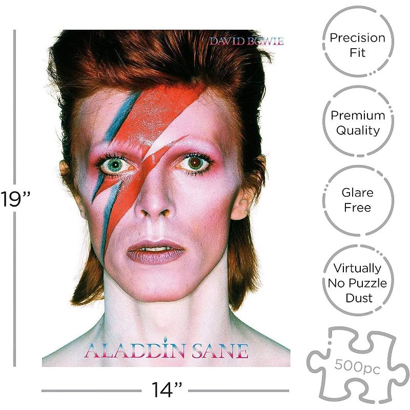 NMR Distribution David Bowie Aladdin Sane 500 Piece Jigsaw Puzzle