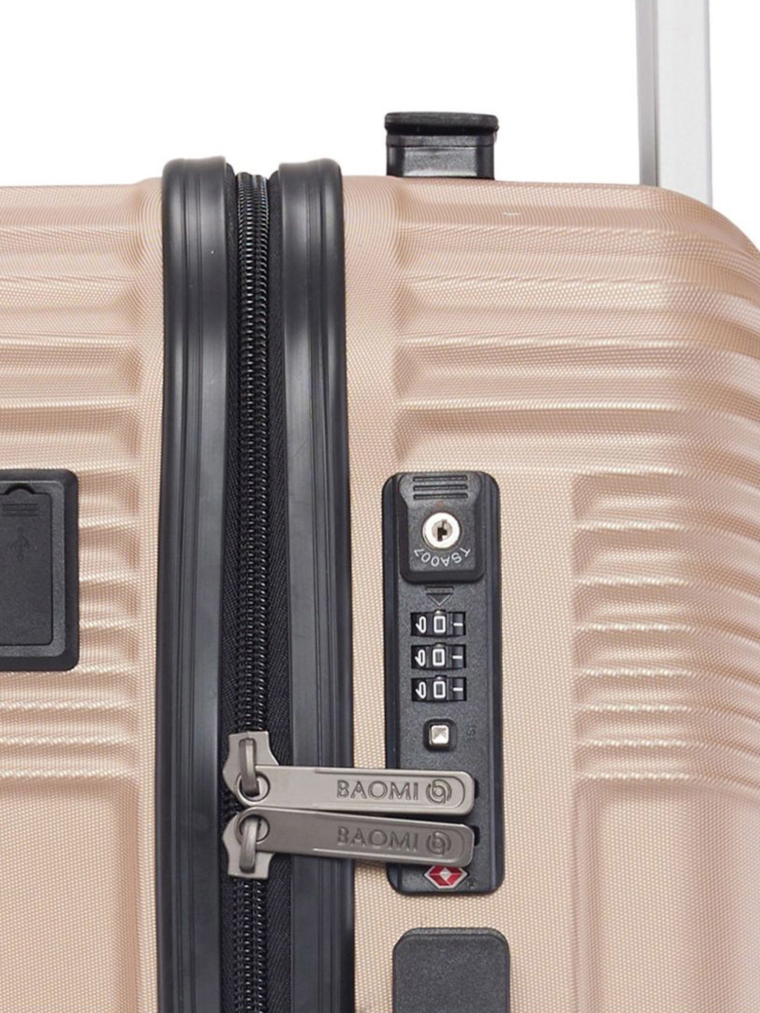 Baomi Retro Roam Light Brown Hard 22" Cabin Luggage