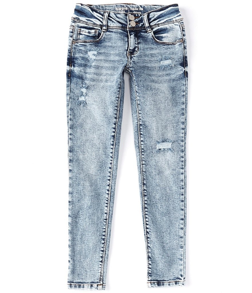 Celebrity Pink Big Girls 7-16 Skinny-Fit Roll-Cuff Jeans