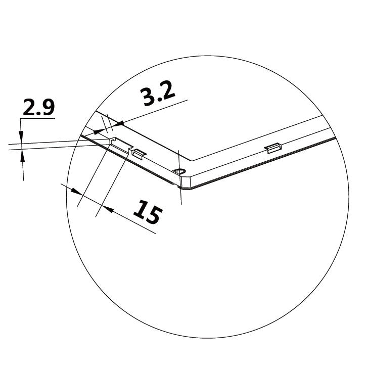 15 Inch Multi Points IR Touch Screen Infrared Touch Panels Overlay USB Free Driver HID Compatible